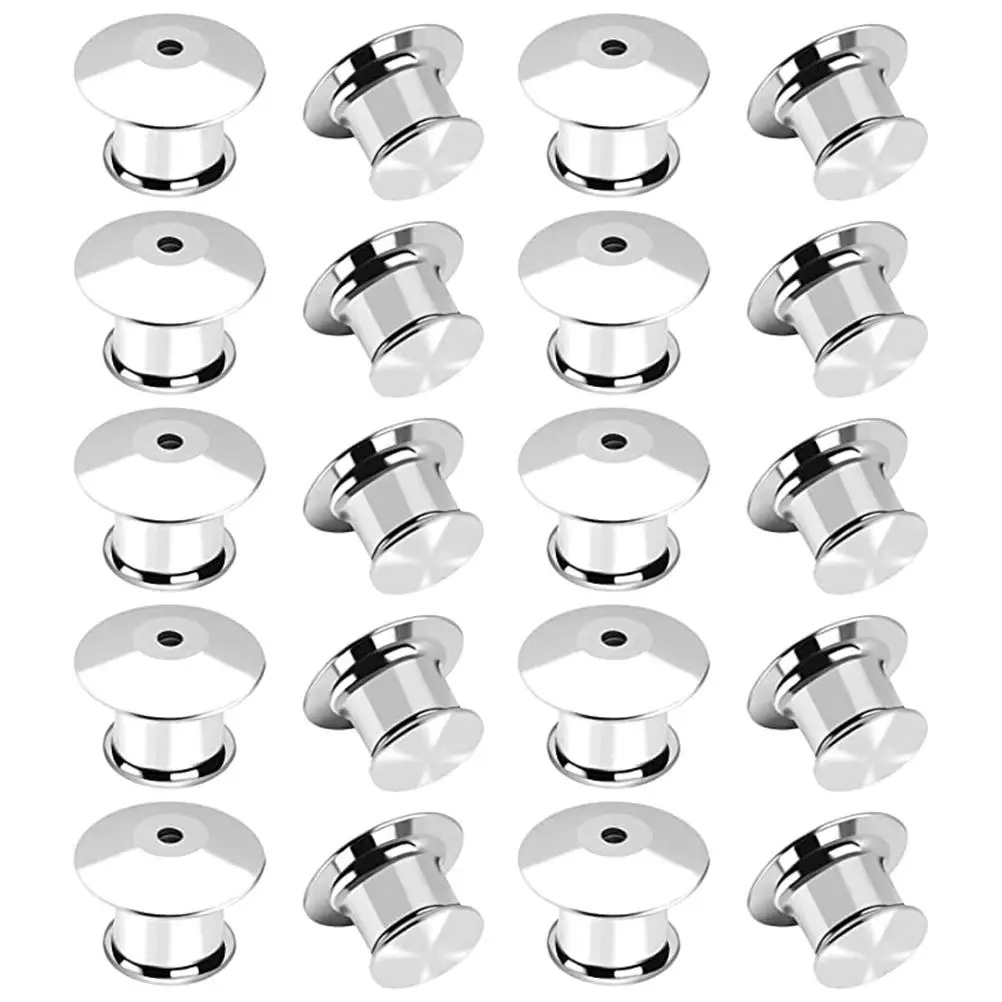 20pcs Anti explosion Buckle Pin Backs Locking Pins for Crafts Metal Small Size Smooth Edges Brooches Hats Badges
20pcs Anti explosion Buckle Pin Backs Locking Pins for Crafts Metal Small Size Smooth Edges Brooches Hats Badges