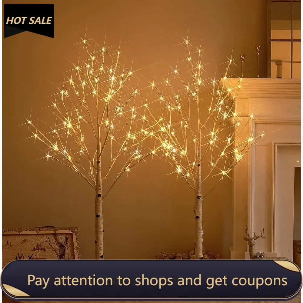 Pre Lit Birch Tree 2 Pack 4FT 72 Warm White LED Christmas Spring Easter Holiday Decoration Indoor Outdoor Freight free
Pre Lit Birch Tree 2 Pack 4FT 72 Warm White LED Christmas Spring Easter Holiday Decoration Indoor Outdoor Freight free