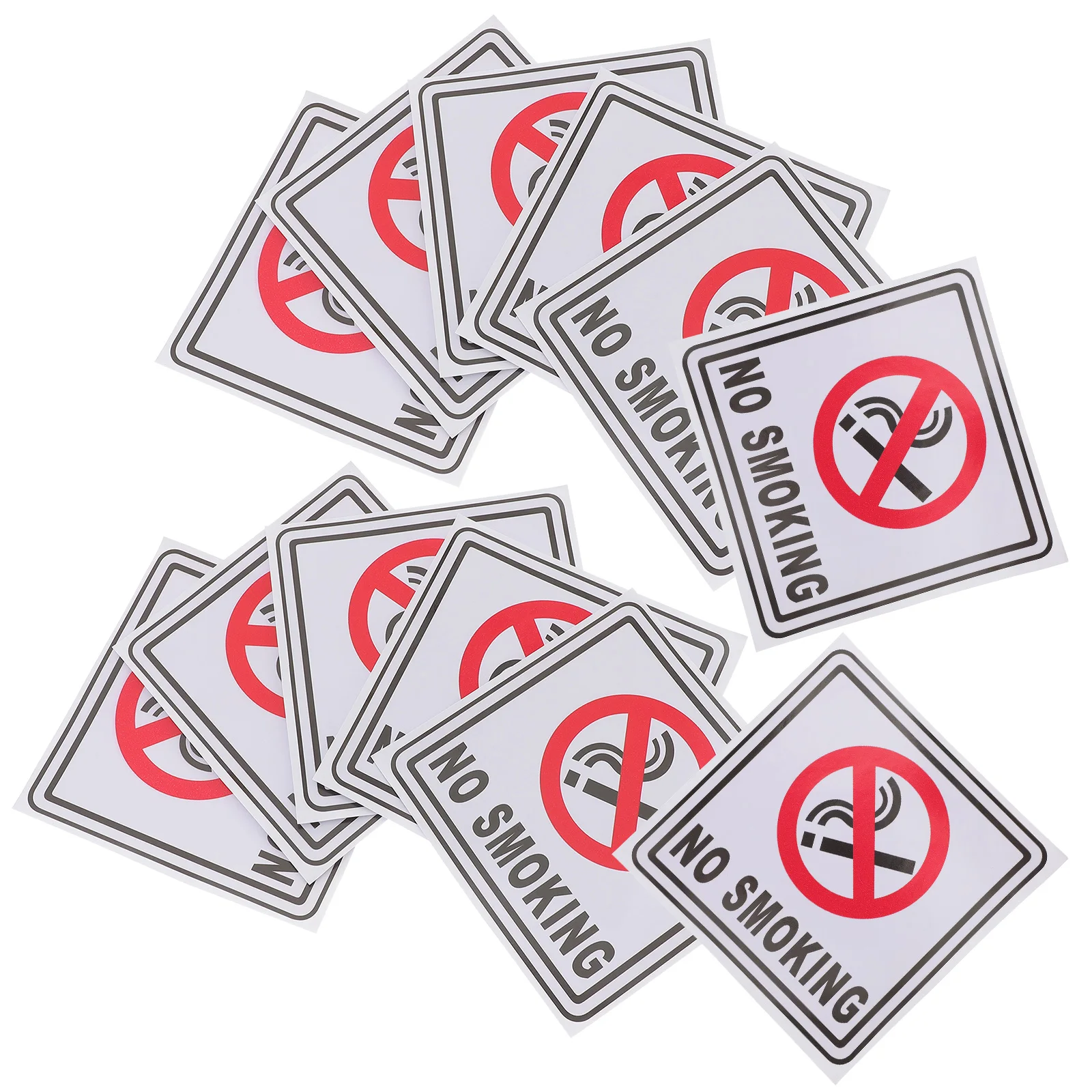12pcs No Smoking Sign Stickers Waterproof Self-Adhesive Bright Color Clear Print Strong Adhesion Indoor Outdoor Use
12pcs No Smoking Sign Stickers Waterproof Self-Adhesive Bright Color Clear Print Strong Adhesion Indoor Outdoor Use
