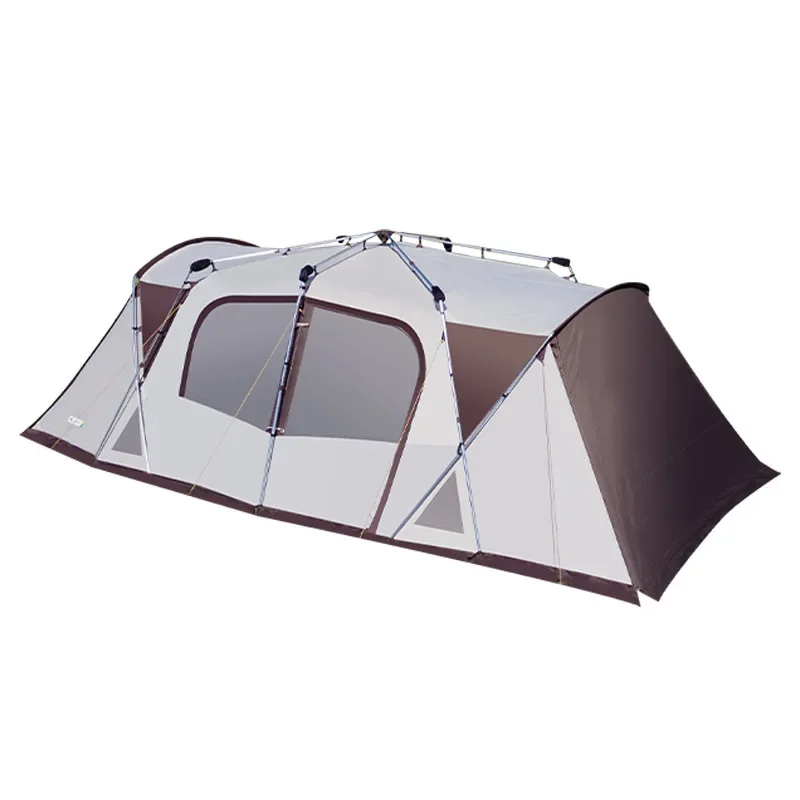 6-10 People Large Space Family Tens Waterproof Outdoor Camping Tent Travel Automatic Quick Opening Tunnel Tent
6-10 People Large Space Family Tens Waterproof Outdoor Camping Tent Travel Automatic Quick Opening Tunnel Tent