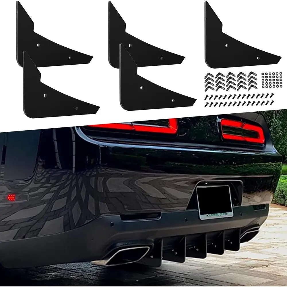 Universal Rear Diffuser Kit for 5-inch V3 Style or 2015-2024 Model Black Bumper
Universal Rear Diffuser Kit for 5-inch V3 Style or 2015-2024 Model Black Bumper