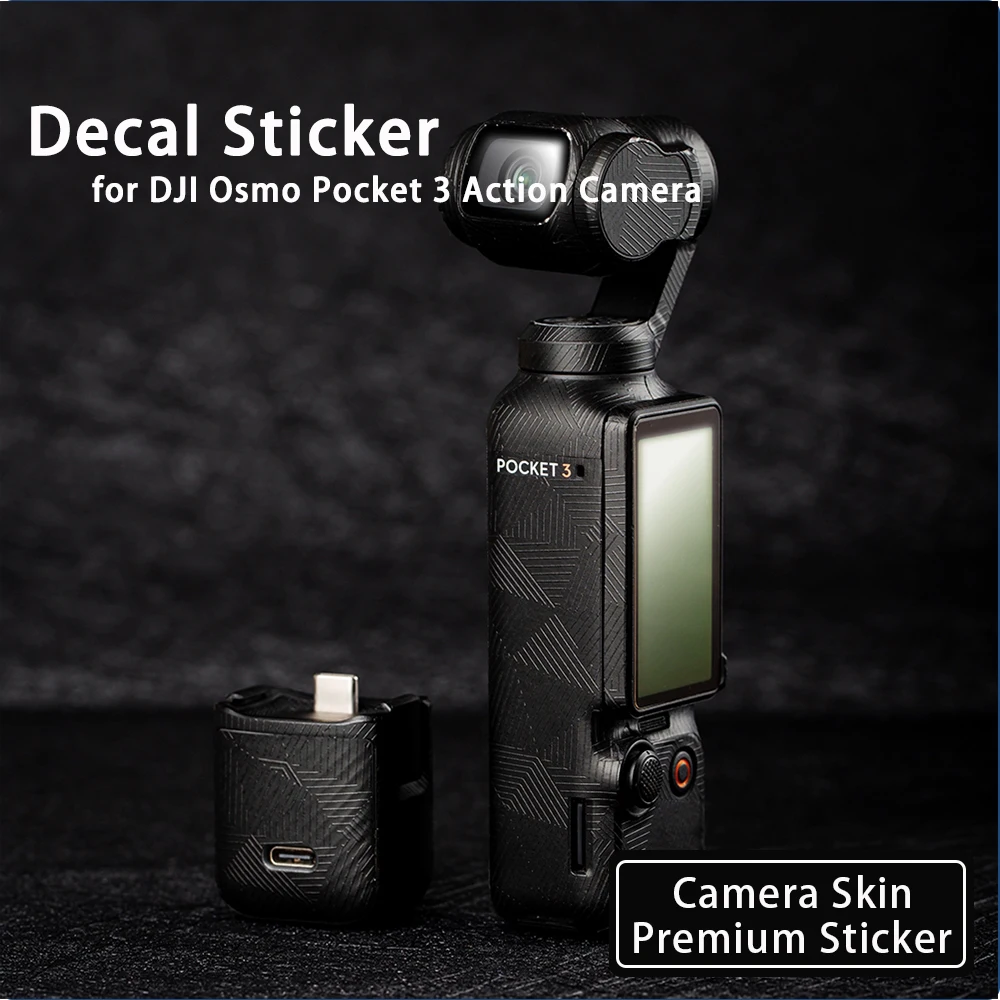 Pocket 3 Wrap Cover Protective Film Decal Sticker for DJI Osmo Pocket 3 Action Camera Skin Pocket 3 Protector Cover Film
Pocket 3 Wrap Cover Protective Film Decal Sticker for DJI Osmo Pocket 3 Action Camera Skin Pocket 3 Protector Cover Film