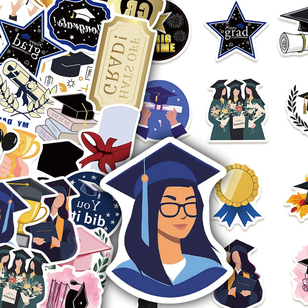 10/50PCS Graduation Season Series Stickers Creative Graffiti Toy DIY Guitar Phone Laptop Water Cup Skateboard Waterproof Decals
10/50PCS Graduation Season Series Stickers Creative Graffiti Toy DIY Guitar Phone Laptop Water Cup Skateboard Waterproof Decals