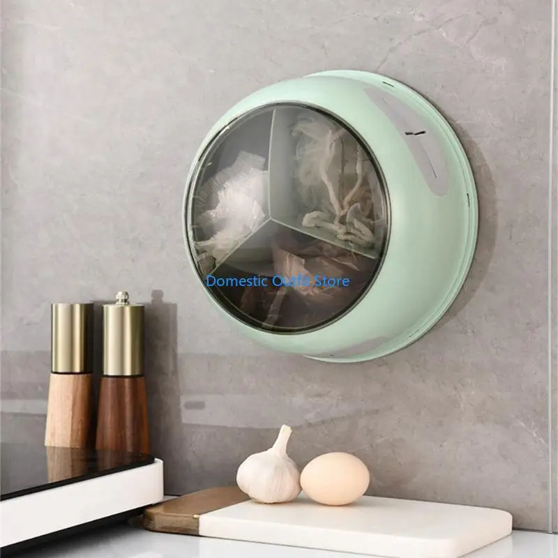 Plastic Wrap Dispenser Kitchen Storage Solution Wall Mounted Cling Film Holder 68TC
Plastic Wrap Dispenser Kitchen Storage Solution Wall Mounted Cling Film Holder 68TC