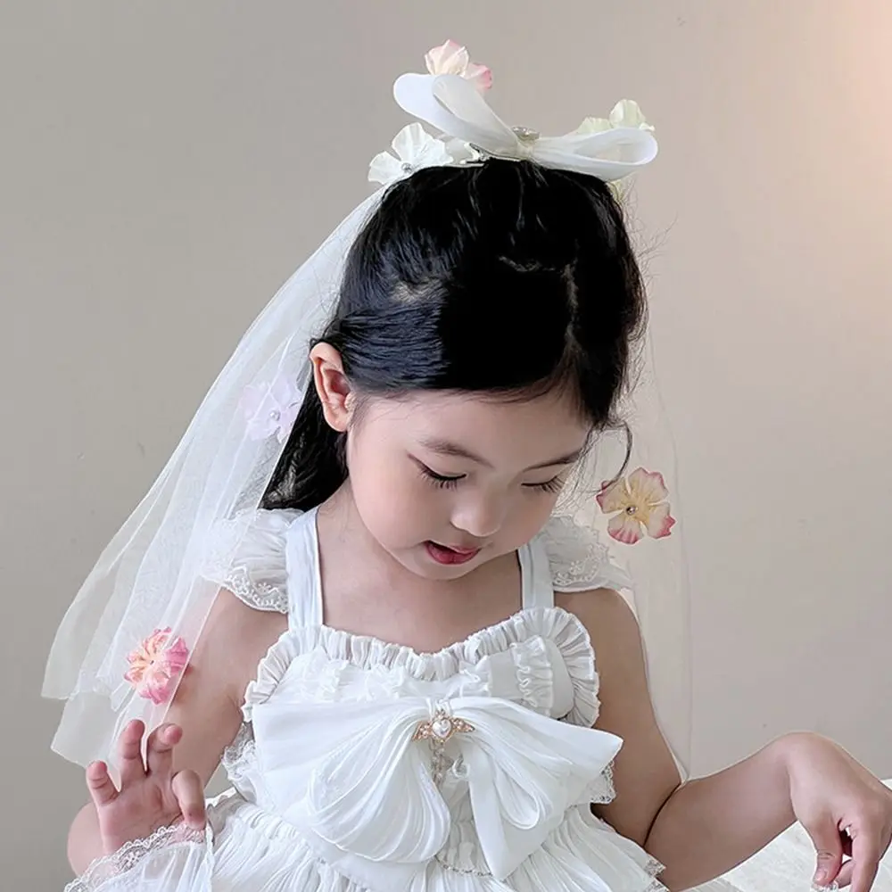 New Flower Girls Bow Garland Veils Wedding Children Tulle Wreath Party Photography Princess Headwear Hair Accessories
New Flower Girls Bow Garland Veils Wedding Children Tulle Wreath Party Photography Princess Headwear Hair Accessories