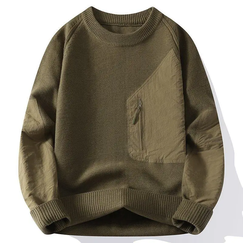 Осень-зима мужской вязаный свитер с круглым вырезом лоскутные вязаные пуловеры мужские спортивные повседневные пуловеры свитера модный свободный трикотаж
Осень-зима мужской вязаный свитер с круглым вырезом лоскутные вязаные пуловеры мужские спортивные повседневные пуловеры свитера модный свободный трикотаж