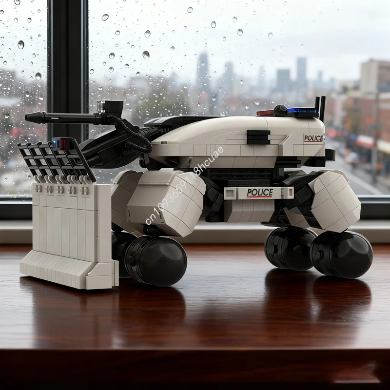 900 шт. MOC Riot Suppression Vehicle, городская полиция, модель строительных блоков, архитектура, идея игрушки, образовательный кирпич, рождественские подарки для детей
900 шт. MOC Riot Suppression Vehicle, городская полиция, модель строительных блоков, архитектура, идея игрушки, образовательный кирпич, рождественские подарки для детей