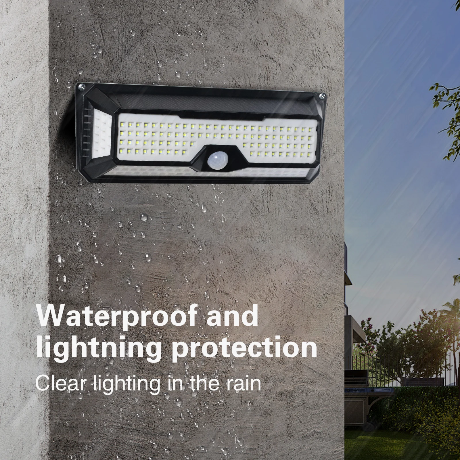Outdoor Emergency Street Security Lamp Garden Decoration 180 LED Solar Powered Light Motion Sensor Sunlight Waterproof Wall Lamp
Outdoor Emergency Street Security Lamp Garden Decoration 180 LED Solar Powered Light Motion Sensor Sunlight Waterproof Wall Lamp