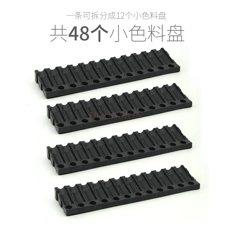 48pcs/box Single use tattoo equipment, integrated needle tray, color tray, rinse needle tray
48pcs/box Single use tattoo equipment, integrated needle tray, color tray, rinse needle tray