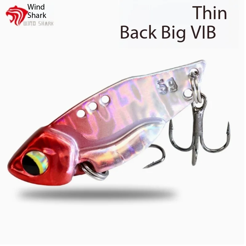 Metal VIB Lure Ultra Thin Back Metal Material Long Cast Freshwater Bait for Topmouth Culter Blackfin Chub Yellowcheek Pike
Metal VIB Lure Ultra Thin Back Metal Material Long Cast Freshwater Bait for Topmouth Culter Blackfin Chub Yellowcheek Pike