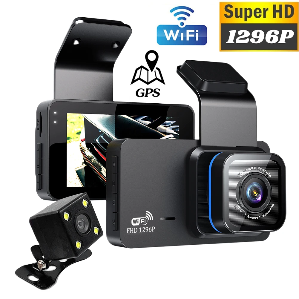 Автомобильный видеорегистратор WiFi Full HD 1080P, видеорегистратор с камерой заднего вида, видеорегистратор, Автомобильный видеорегистратор, автомобильный черный ящик, автомобильные аксессуары, ночное видение
Автомобильный видеорегистратор WiFi Full HD 1080P, видеорегистратор с камерой заднего вида, видеорегистратор, Автомобильный видеорегистратор, автомобильный черный ящик, автомобильные аксессуары, ночное видение