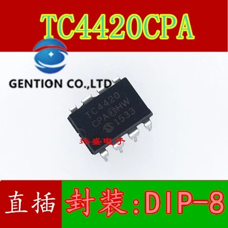 10PCS TC4420EPC TC4420CPA TC4420 DIP8 upright MOSFET drives in stock 100% new and original
10PCS TC4420EPC TC4420CPA TC4420 DIP8 upright MOSFET drives in stock 100% new and original