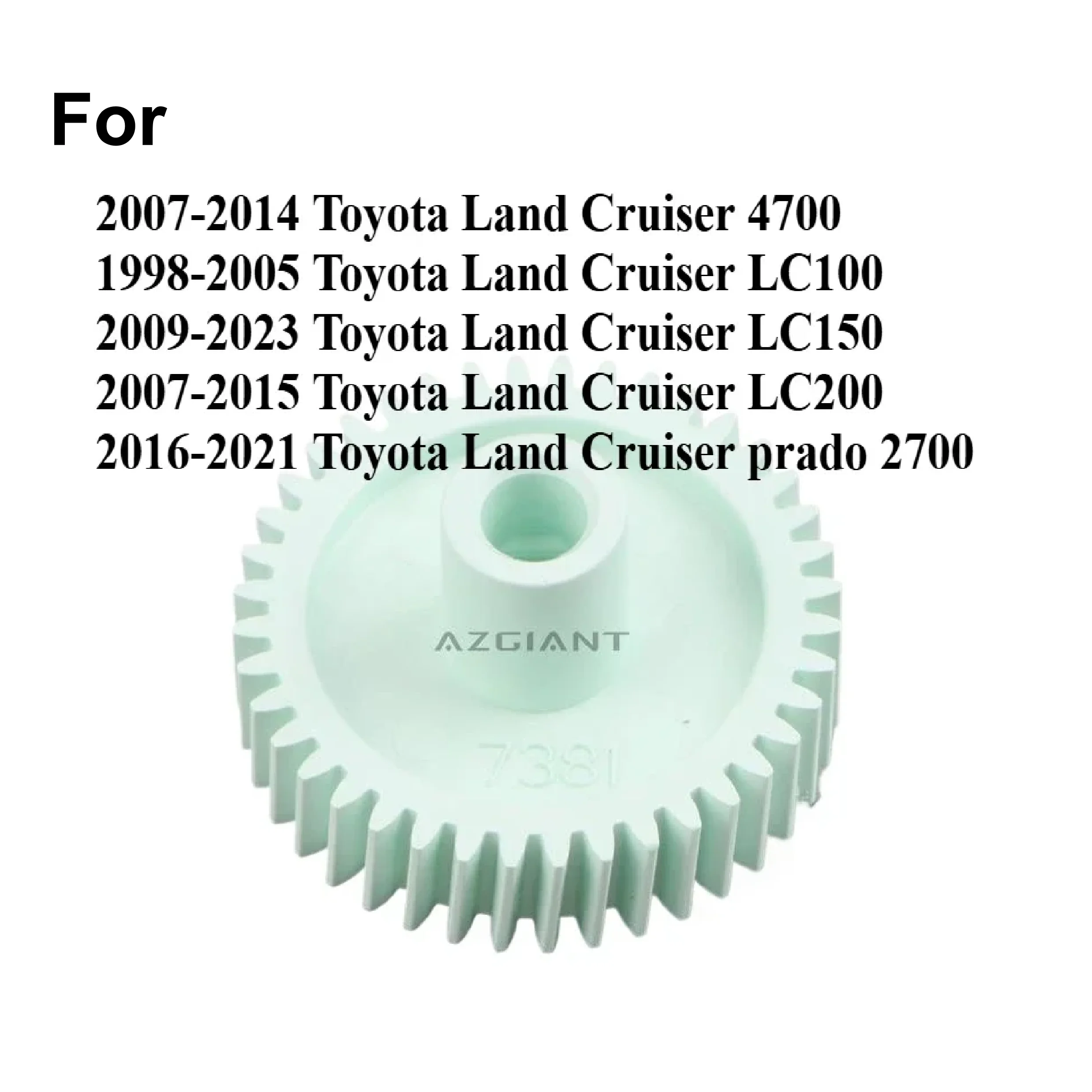 Side View Mirror Motor Gear for Toyota Land Cruiser 4700 LC100 LC150 LC200 Prado Rearview Universal Car Accessories
Side View Mirror Motor Gear for Toyota Land Cruiser 4700 LC100 LC150 LC200 Prado Rearview Universal Car Accessories