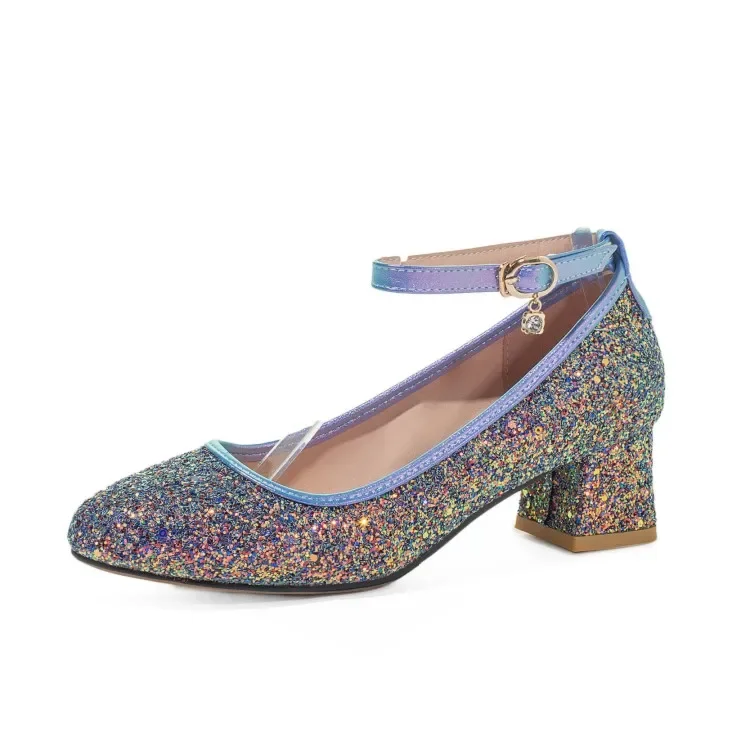 New Women Shoes Pumps Summer Fashion Thick High Heels Buckle Ladies Casual Party Chunky Color Flash Career Slip On Sequins
New Women Shoes Pumps Summer Fashion Thick High Heels Buckle Ladies Casual Party Chunky Color Flash Career Slip On Sequins