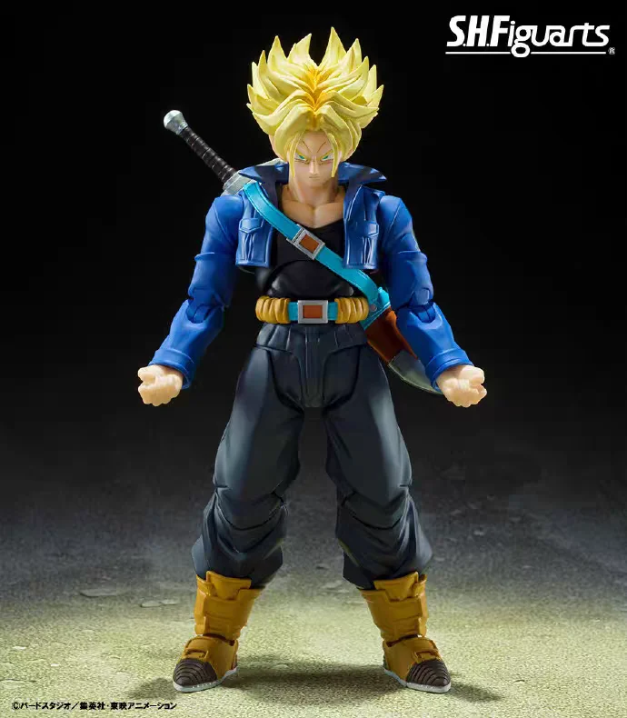 Original Bandai Dragon Ball Sh Figuarts SHF SS TRUNKS Action Figures The Boy Form The Future Anime Model Toys Second Edition
Original Bandai Dragon Ball Sh Figuarts SHF SS TRUNKS Action Figures The Boy Form The Future Anime Model Toys Second Edition