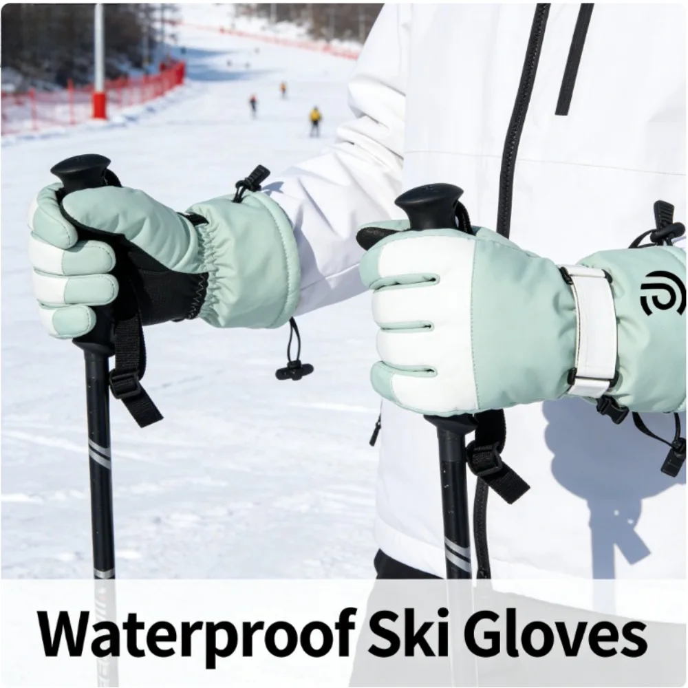 Зимние лыжные перчатки для мужчин и женщин, теплые, сенсорные, ветрозащитные, термоизолированные, для сноубординга, езды на лыжах и активного отдыха на природе
Зимние лыжные перчатки для мужчин и женщин, теплые, сенсорные, ветрозащитные, термоизолированные, для сноубординга, езды на лыжах и активного отдыха на природе