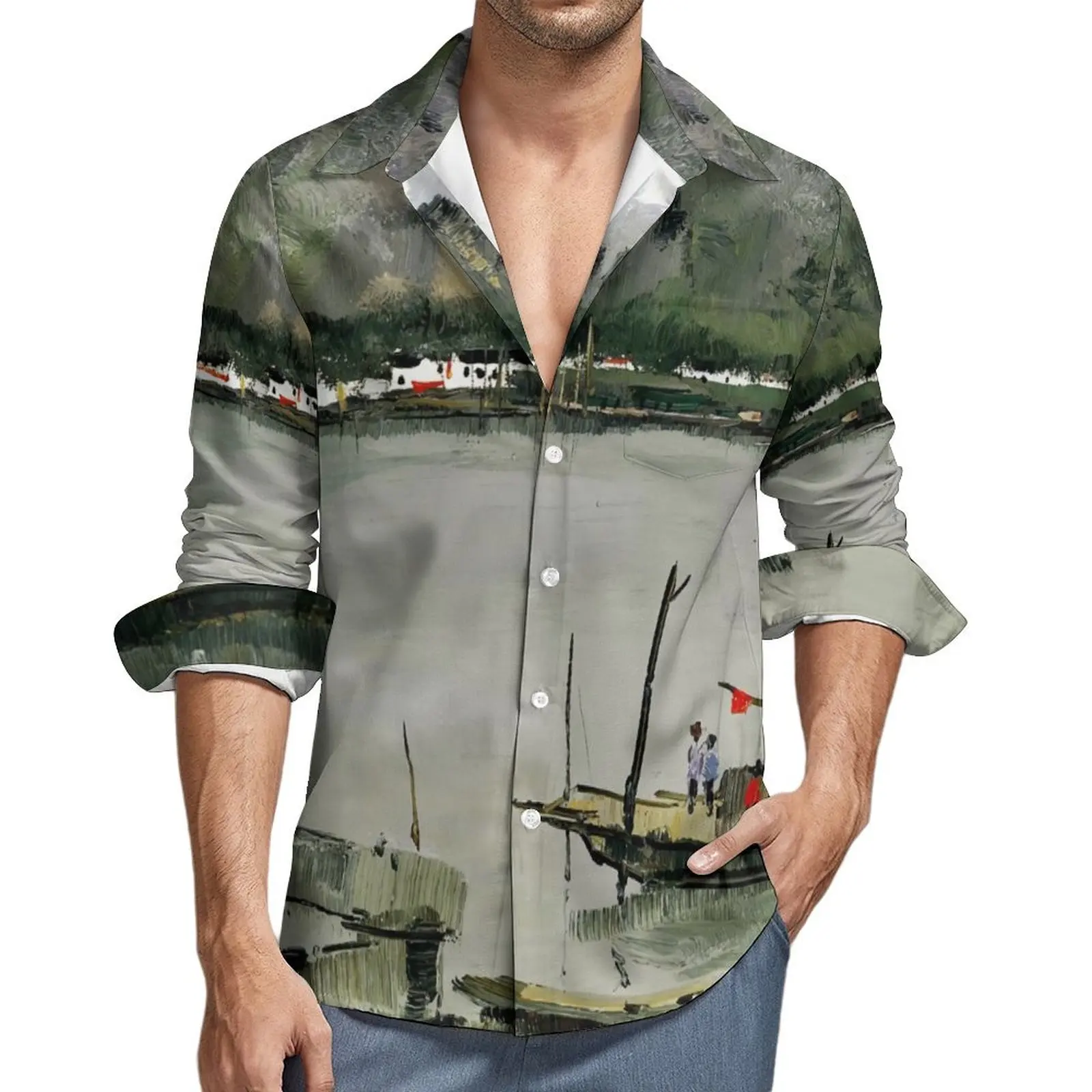 Autumn Men's Shirt 3D Seaway Print Hawaiian Shirts For Men Fashion Stripe Short Sleeve Oversized Clothing Long Sleeve Shirts
Autumn Men's Shirt 3D Seaway Print Hawaiian Shirts For Men Fashion Stripe Short Sleeve Oversized Clothing Long Sleeve Shirts