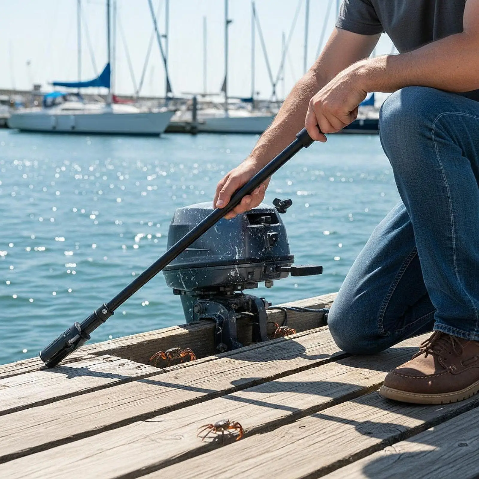 Boat Motor Tiller Handle Extension Aluminum Alloy Throttle Lever Outboard Control Rod for Inflatable Fishing Boat
Boat Motor Tiller Handle Extension Aluminum Alloy Throttle Lever Outboard Control Rod for Inflatable Fishing Boat