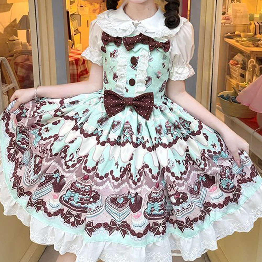 Candy dream original Lolita Lolita cute thin color jsk genuine sweet wind wedding dresses for women bodycon dress
Candy dream original Lolita Lolita cute thin color jsk genuine sweet wind wedding dresses for women bodycon dress