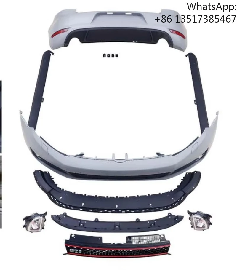 High Quality Car Accessories for Volkswagen VW Golf 6 With Front Lip Front Rear Bumper Side Skirts Full Kits
High Quality Car Accessories for Volkswagen VW Golf 6 With Front Lip Front Rear Bumper Side Skirts Full Kits
