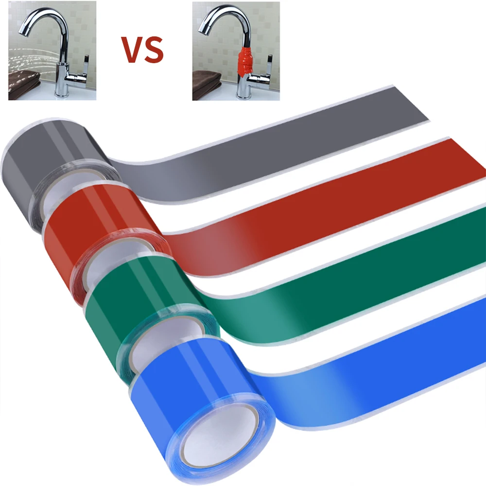 1m Stop Leaks Tape Super Waterproof Seal Repair Silicone Rubber Adhesive Water Pipe Pipeline Heat Resistant Faucet
1m Stop Leaks Tape Super Waterproof Seal Repair Silicone Rubber Adhesive Water Pipe Pipeline Heat Resistant Faucet