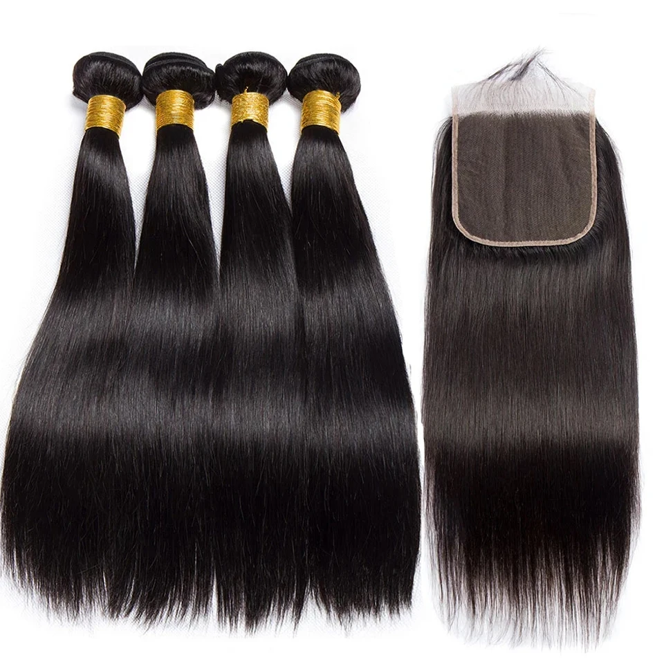 Straight Human Hair Bundles with 4x4 HD Lace Closure Brazilian Raw Straight Hair Bundles with Frontal 8-30 Inches
Straight Human Hair Bundles with 4x4 HD Lace Closure Brazilian Raw Straight Hair Bundles with Frontal 8-30 Inches