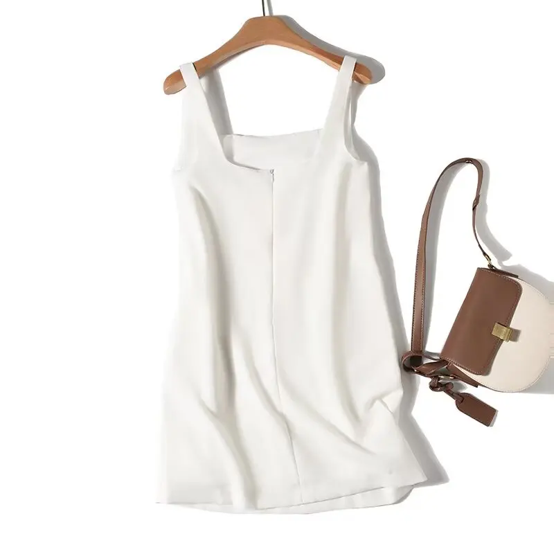 Jenny&Dave Minimalist Retro Square Neck White Suspender Dress For Women Office Ladies Tank Dress Evening Dresses Party Dresses
Jenny&Dave Minimalist Retro Square Neck White Suspender Dress For Women Office Ladies Tank Dress Evening Dresses Party Dresses