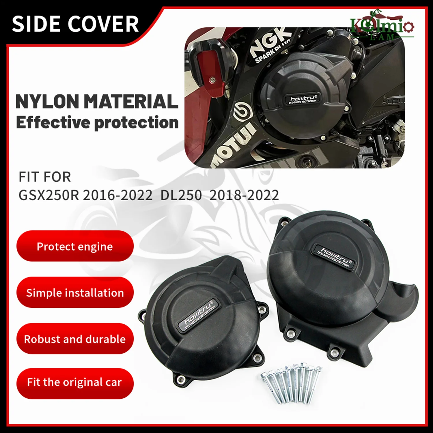 Fit For SUZUKI GSX250R GSXR250 Motorcycle Engine Cover Protector DL250 GSXR 250 V-STROM DL 250 Protection 2018 2019 20 21 22 23
Fit For SUZUKI GSX250R GSXR250 Motorcycle Engine Cover Protector DL250 GSXR 250 V-STROM DL 250 Protection 2018 2019 20 21 22 23