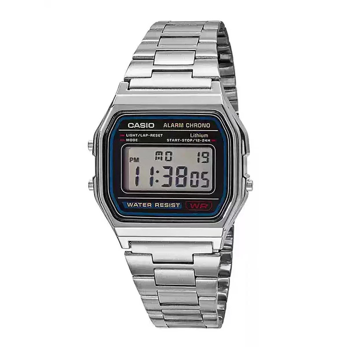 Casio A158WA Series | Unisex Digital Watch | Vintage | 100 SEC Stop Watch | Daily Alarm | Regular Time Keeping | 7Yr Battery
Casio A158WA Series | Unisex Digital Watch | Vintage | 100 SEC Stop Watch | Daily Alarm | Regular Time Keeping | 7Yr Battery
