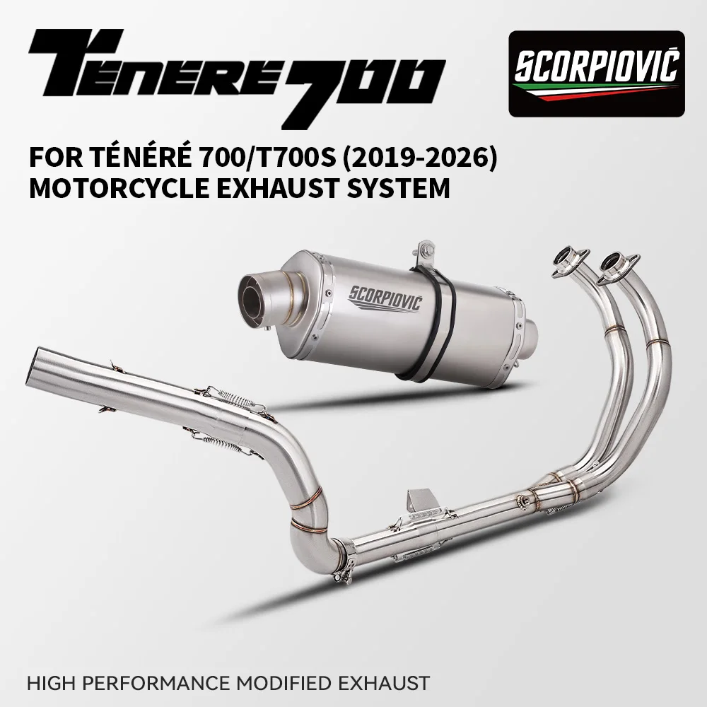 Модифицированная высокопозиционная выхлопная труба для мотоциклов Tenere 700T7 T700 XTZ 690 700 2019-2026
Модифицированная высокопозиционная выхлопная труба для мотоциклов Tenere 700T7 T700 XTZ 690 700 2019-2026