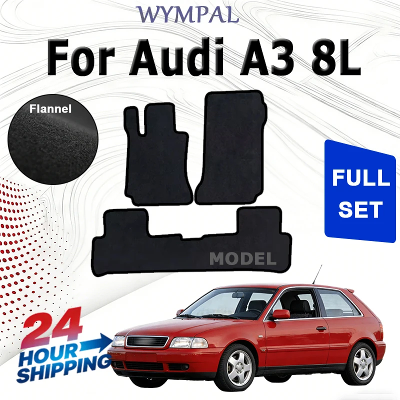 Nylon Velour front rugs for Audi A3 8L hatchback (1996 1997 1998 1999 2000 2001) -Black
Nylon Velour front rugs for Audi A3 8L hatchback (1996 1997 1998 1999 2000 2001) -Black