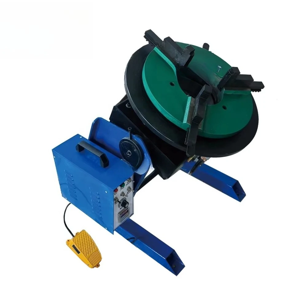 Applicable to ACRROS Automatic Welding Rotary Table Loading 100kg Auto Positioner with 0.3-5r/m Rotation Speed for Steel Pipe Ta
Applicable to ACRROS Automatic Welding Rotary Table Loading 100kg Auto Positioner with 0.3-5r/m Rotation Speed for Steel Pipe Ta
