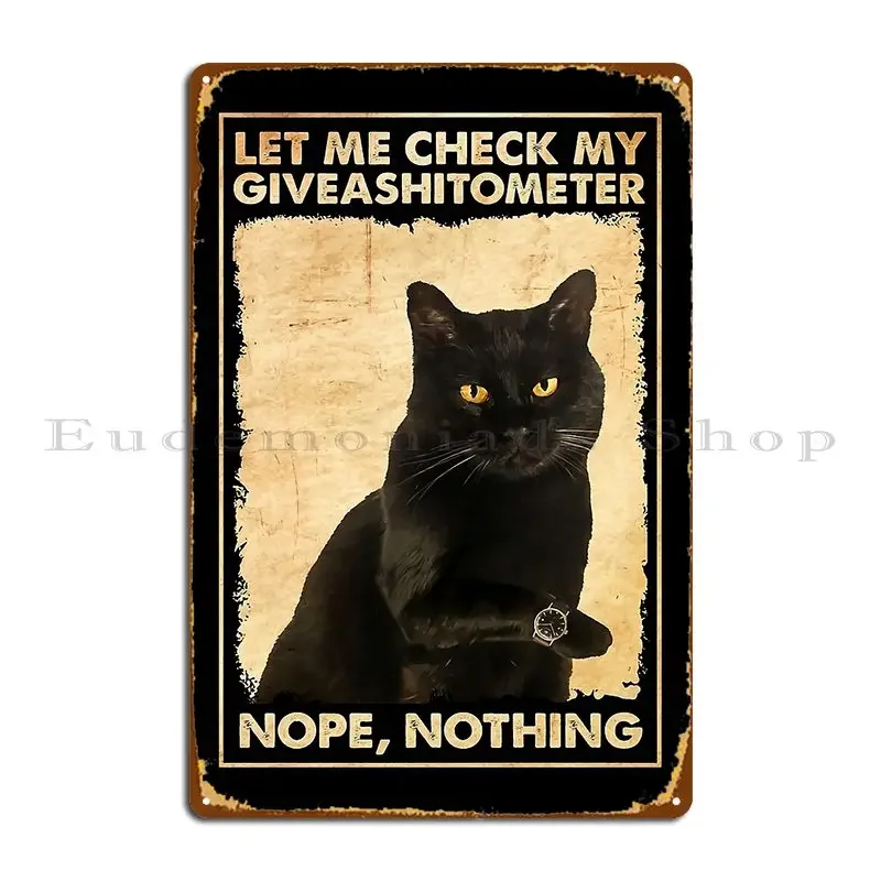 Плакат с котом Let Me Check My Giveashitometer Nope Nothing Black Cat Металлическая табличка Настенная роспись Дизайн настенной таблички Оловянная вывеска Плакат
Плакат с котом Let Me Check My Giveashitometer Nope Nothing Black Cat Металлическая табличка Настенная роспись Дизайн настенной таблички Оловянная вывеска Плакат