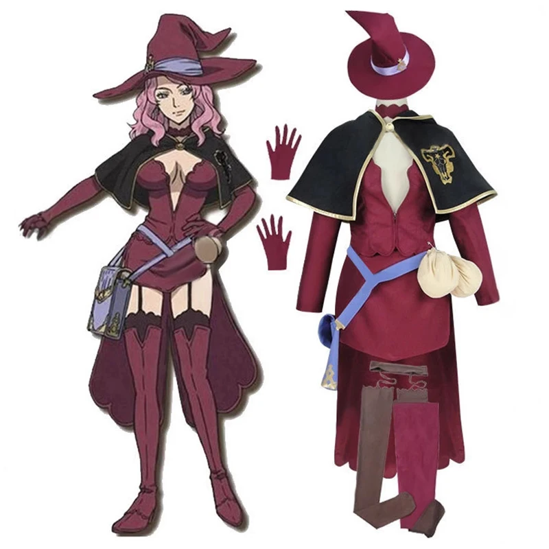 Vanessa Enoteca Cosplay Costume Game Black Clover Uniform Accessory Halloween Christmas Carnival Full Set Women
Vanessa Enoteca Cosplay Costume Game Black Clover Uniform Accessory Halloween Christmas Carnival Full Set Women