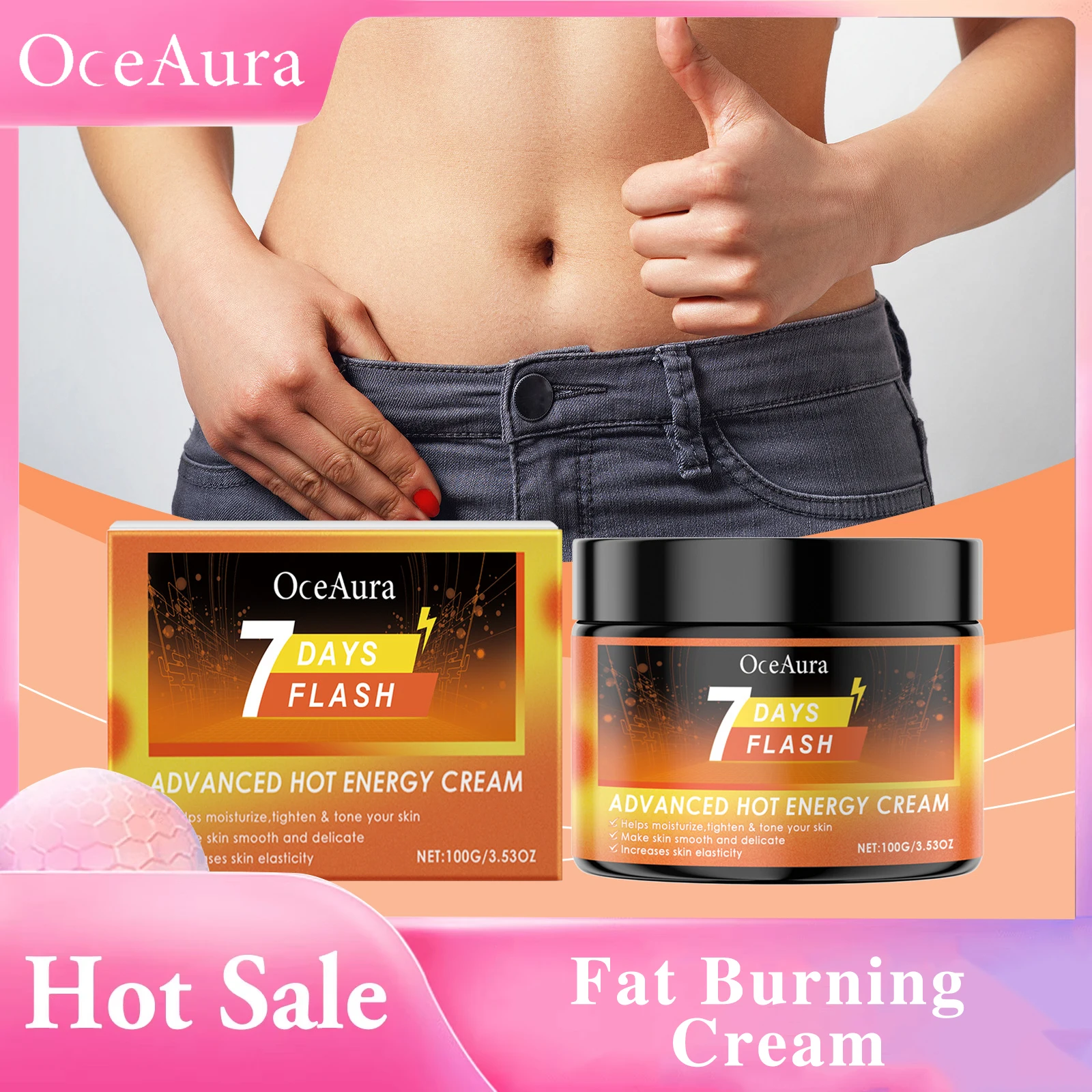 Firming Skin Tightening Cream Anti Aging Wrinkle Cellulite Sagging Improving Elasticity Hydration Hot Energy Sweating Care Cream
Firming Skin Tightening Cream Anti Aging Wrinkle Cellulite Sagging Improving Elasticity Hydration Hot Energy Sweating Care Cream