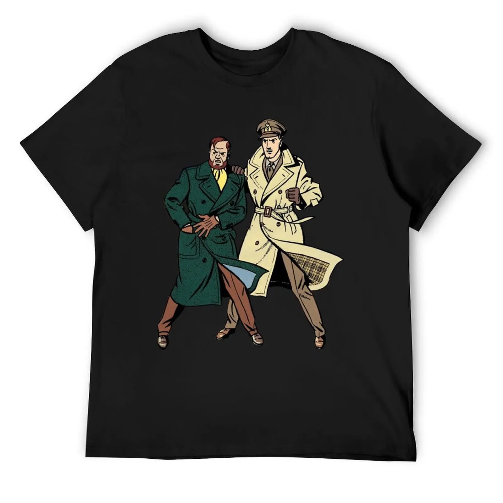 Blake and Mortimer (From The Yellow 'M' (La marque Jaune) Cover) T-Shirt boys whites tops graphics mens plain t shirts
Blake and Mortimer (From The Yellow 'M' (La marque Jaune) Cover) T-Shirt boys whites tops graphics mens plain t shirts