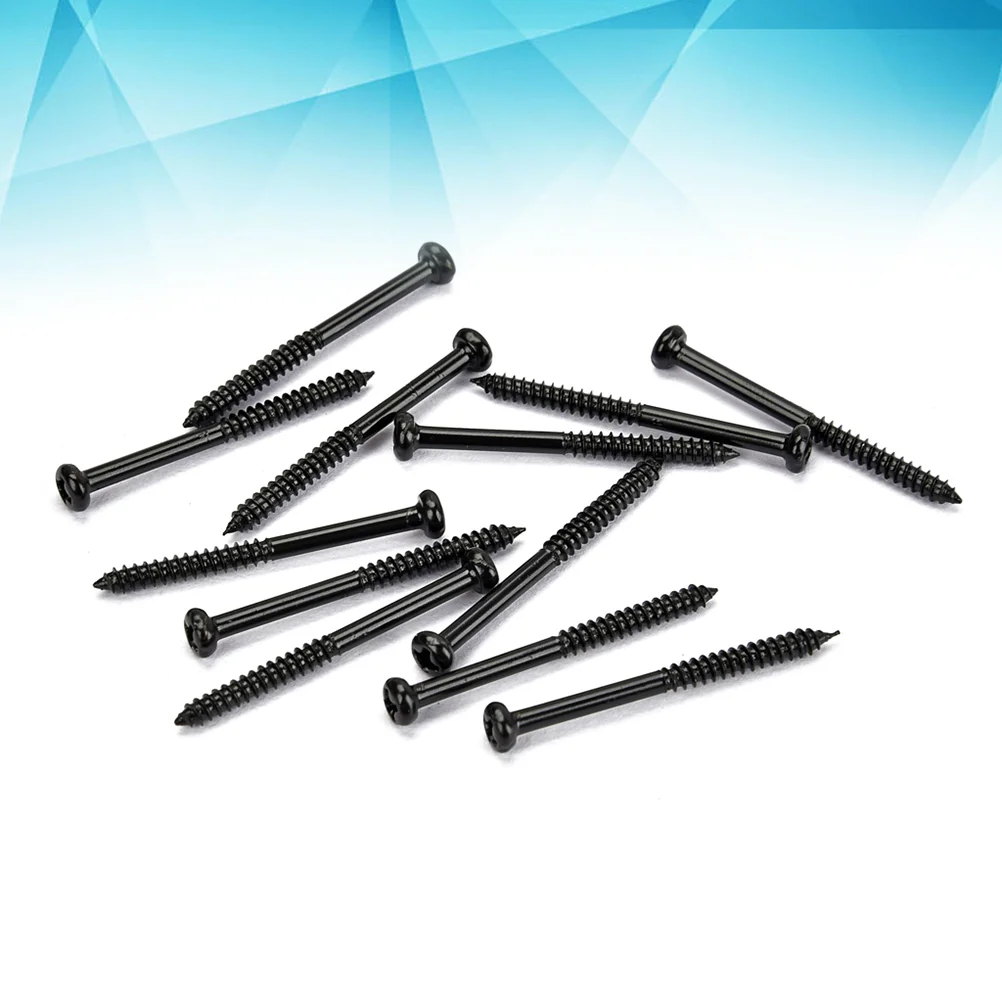 12 Pcs Bass Pickup Mounting Screws Instrument Accessory for PB 90 Pickups(Black)
12 Pcs Bass Pickup Mounting Screws Instrument Accessory for PB 90 Pickups(Black)