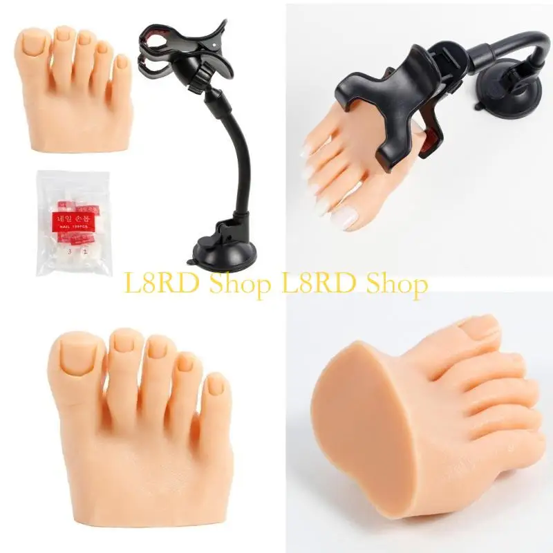 L8RD Practice Fake Foot Model Half Foot Design Fake Foot Silicone Prosthetic Set
L8RD Practice Fake Foot Model Half Foot Design Fake Foot Silicone Prosthetic Set