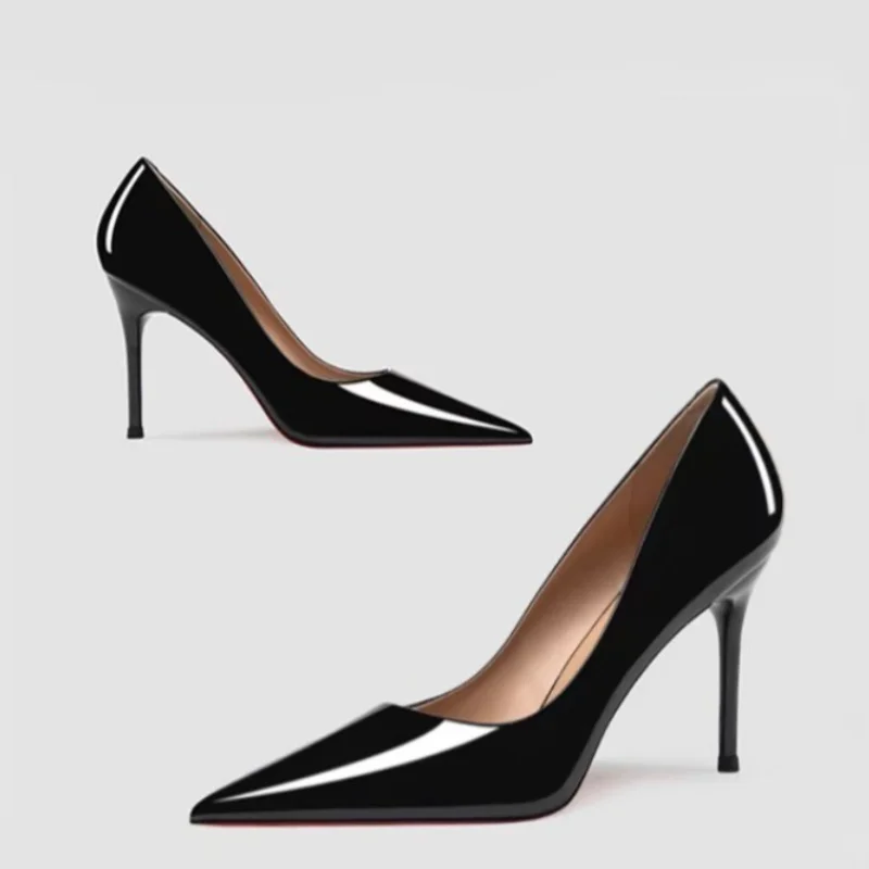 Пикантные женские классические женские туфли-лодочки на высоком каблуке, осенние кожаные модельные туфли на каблуке для женщин, банкетные свадебные туфли на высоком каблуке
Пикантные женские классические женские туфли-лодочки на высоком каблуке, осенние кожаные модельные туфли на каблуке для женщин, банкетные свадебные туфли на высоком каблуке