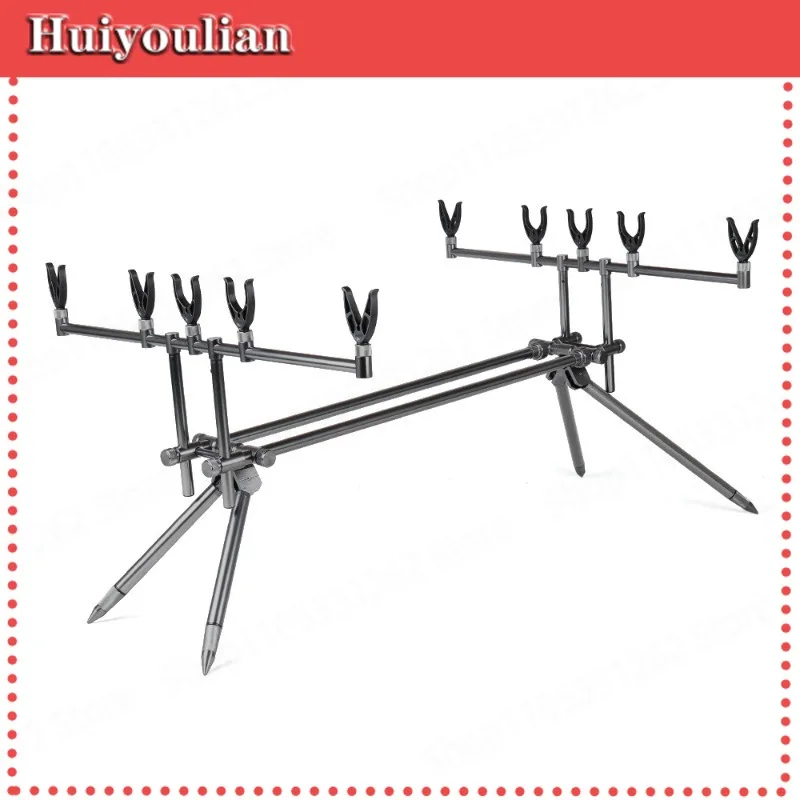 Aluminum alloy telescopic fishing rod bracket portable quick fold long cast rod support
Aluminum alloy telescopic fishing rod bracket portable quick fold long cast rod support