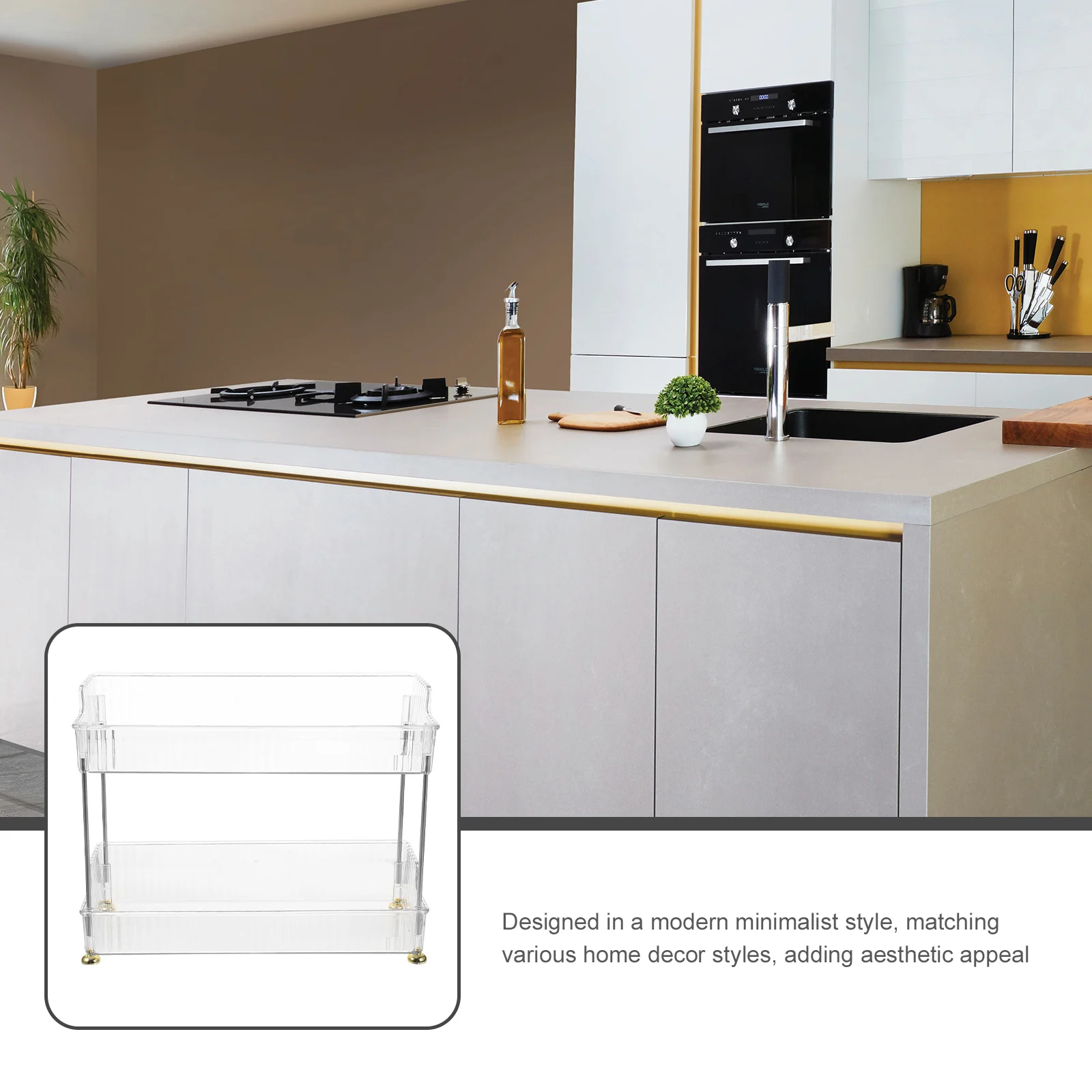 2 Tier Storage Shelf Bathroom Organizer Countertop Vanity Tray Desktop Toiletry Rack Corner Storage Holder Rack
2 Tier Storage Shelf Bathroom Organizer Countertop Vanity Tray Desktop Toiletry Rack Corner Storage Holder Rack