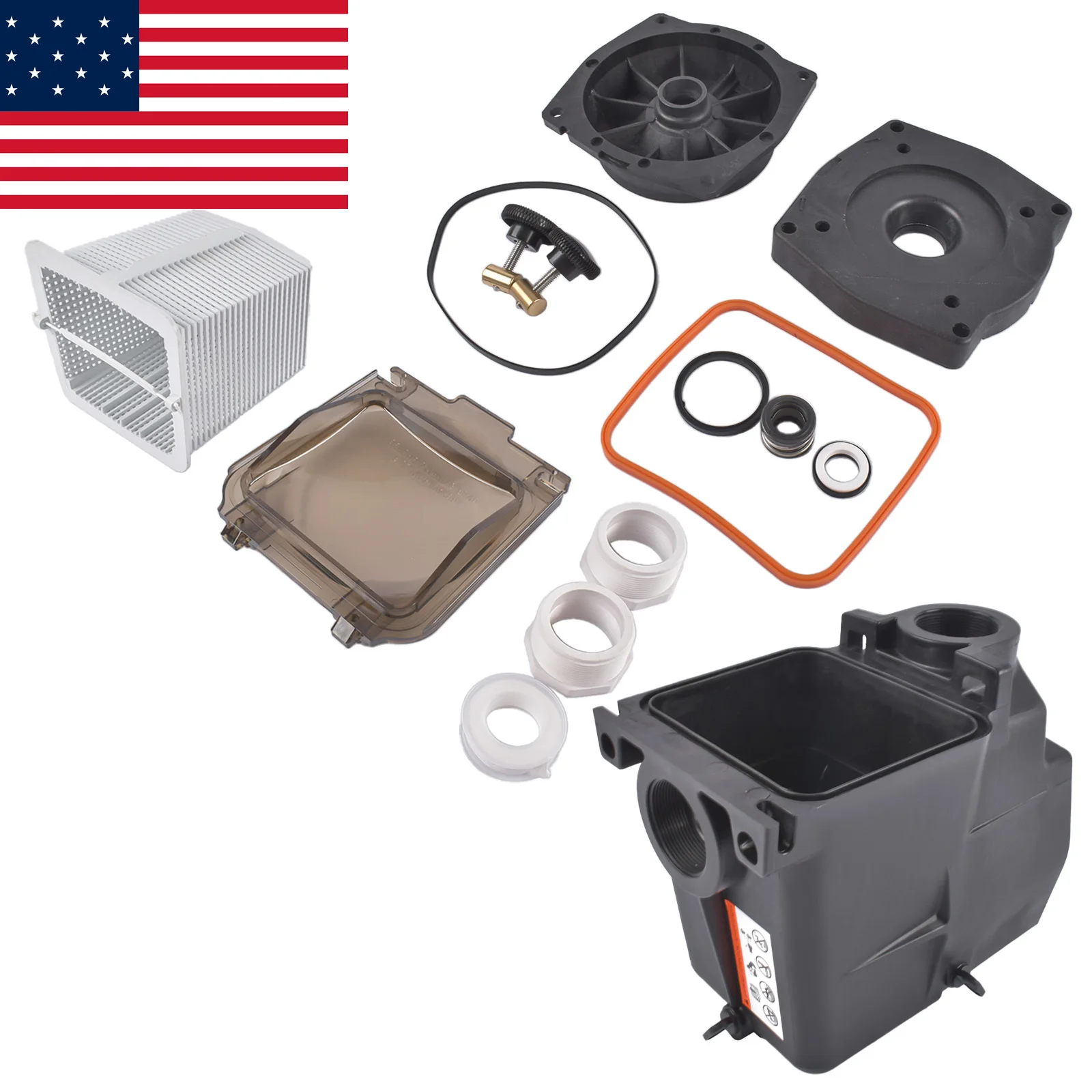 AP03 Pump Strainer Housing 2"x2" for Hayward Pool Pump SPX1620AA SPX1600PN SPX1600F5
AP03 Pump Strainer Housing 2"x2" for Hayward Pool Pump SPX1620AA SPX1600PN SPX1600F5