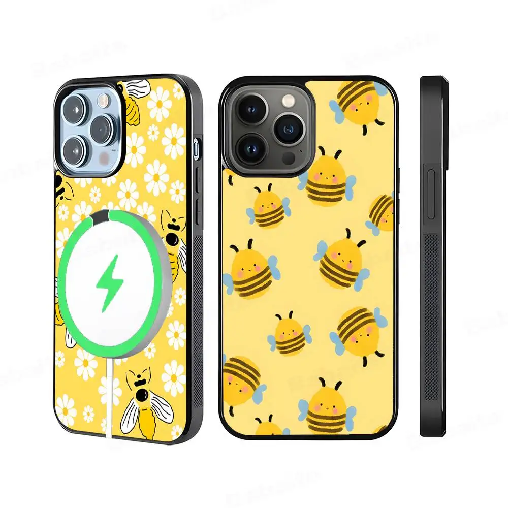 Cute Cartoon Animal Little Yellow Bees For IPhone 17 16 15 Pro Max Case 14 Plus 13 For Magesafe Magnetic Wireless Charge Cover
Cute Cartoon Animal Little Yellow Bees For IPhone 17 16 15 Pro Max Case 14 Plus 13 For Magesafe Magnetic Wireless Charge Cover