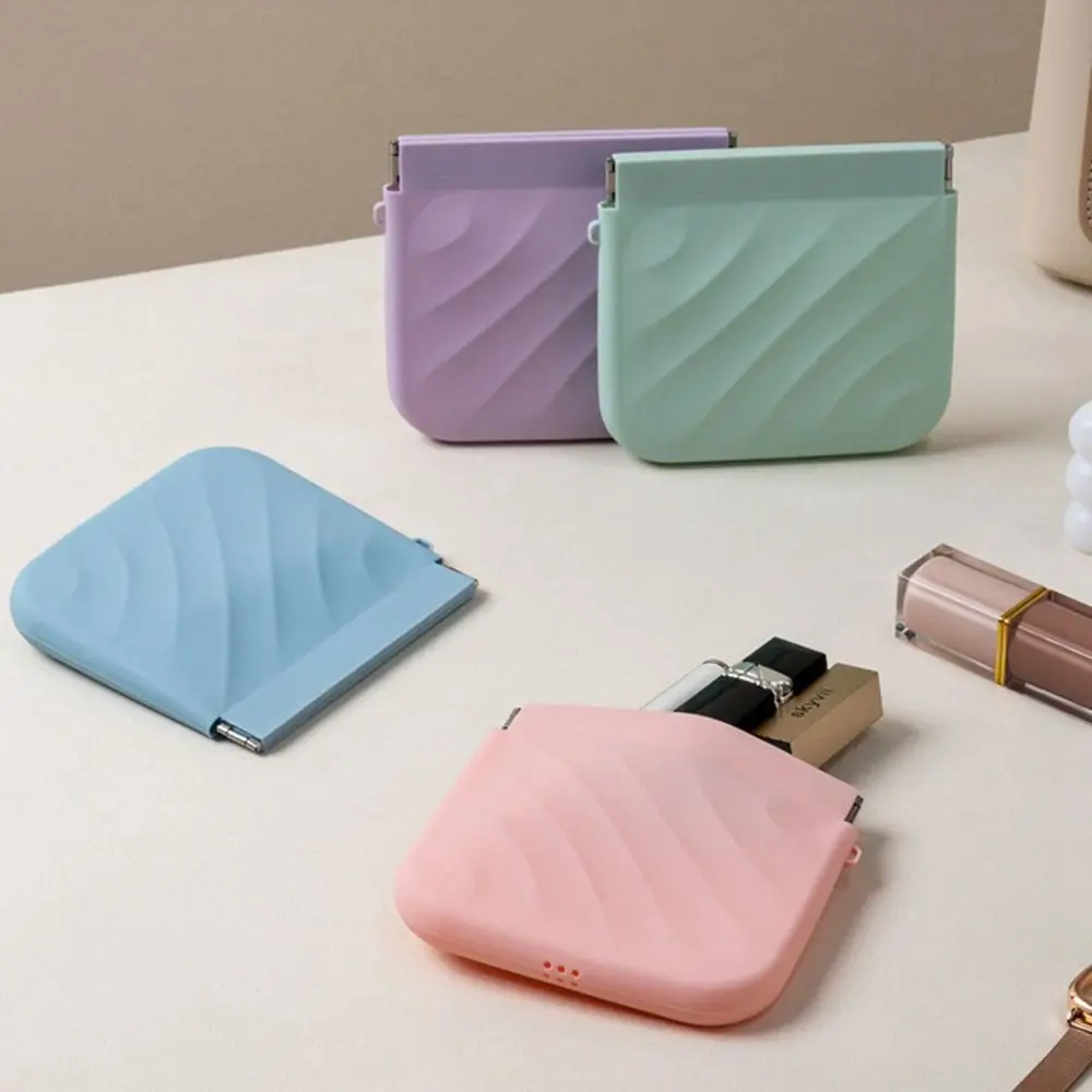 Silicone Mini Cosmetic Bag Storage Bag Makeup Bag Lipstick Storage Bag Automatic Closed Jewelry Storage Bag Coin Purse Girls
Silicone Mini Cosmetic Bag Storage Bag Makeup Bag Lipstick Storage Bag Automatic Closed Jewelry Storage Bag Coin Purse Girls