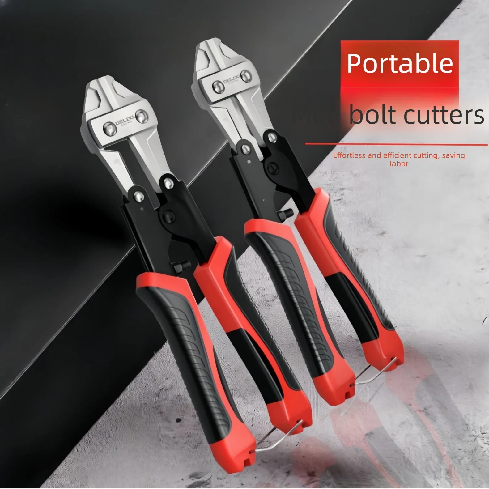 1pc Chrome-Vanadium Alloy Steel Mini Bolt Cutter Sharp Labor-Saving Cutter for Wire Bar Steel Cutting Home DIY Repair Work
1pc Chrome-Vanadium Alloy Steel Mini Bolt Cutter Sharp Labor-Saving Cutter for Wire Bar Steel Cutting Home DIY Repair Work