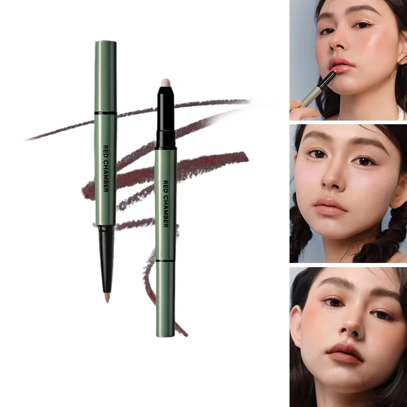Red Chamber Lip Liner Double-headed Velvet Matte Lipstick Multi-purpose Blush Lipstick Pearlescent Long Lasting Lip Pencil
Red Chamber Lip Liner Double-headed Velvet Matte Lipstick Multi-purpose Blush Lipstick Pearlescent Long Lasting Lip Pencil