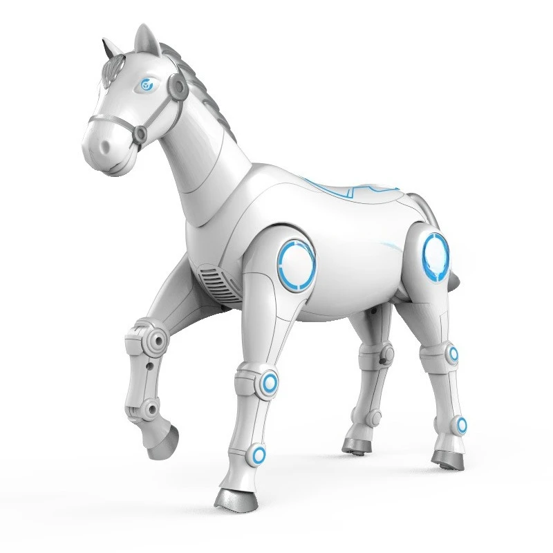 Intelligent programming remote control horse simulation can walk electric pony voice control voice conversation robot toy
Intelligent programming remote control horse simulation can walk electric pony voice control voice conversation robot toy
