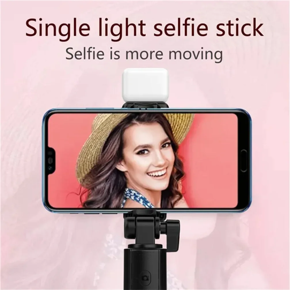 Cell Phone Selfie Stick Tripod Bluetooth Remote Wireless Selfi Stick Phone Holder Stand with Beauty Fill Light for Phone
Cell Phone Selfie Stick Tripod Bluetooth Remote Wireless Selfi Stick Phone Holder Stand with Beauty Fill Light for Phone