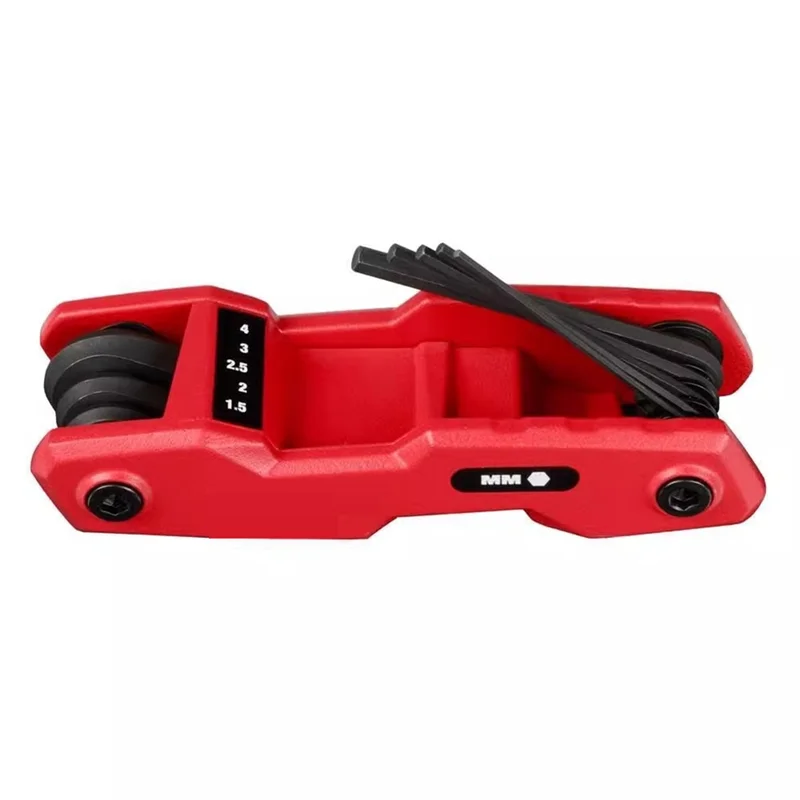 A03F-8-Key Metric Folding Hex Key Set 270° High-Contrast Power Tool Power Tool Accessories 48-22-2182
A03F-8-Key Metric Folding Hex Key Set 270° High-Contrast Power Tool Power Tool Accessories 48-22-2182