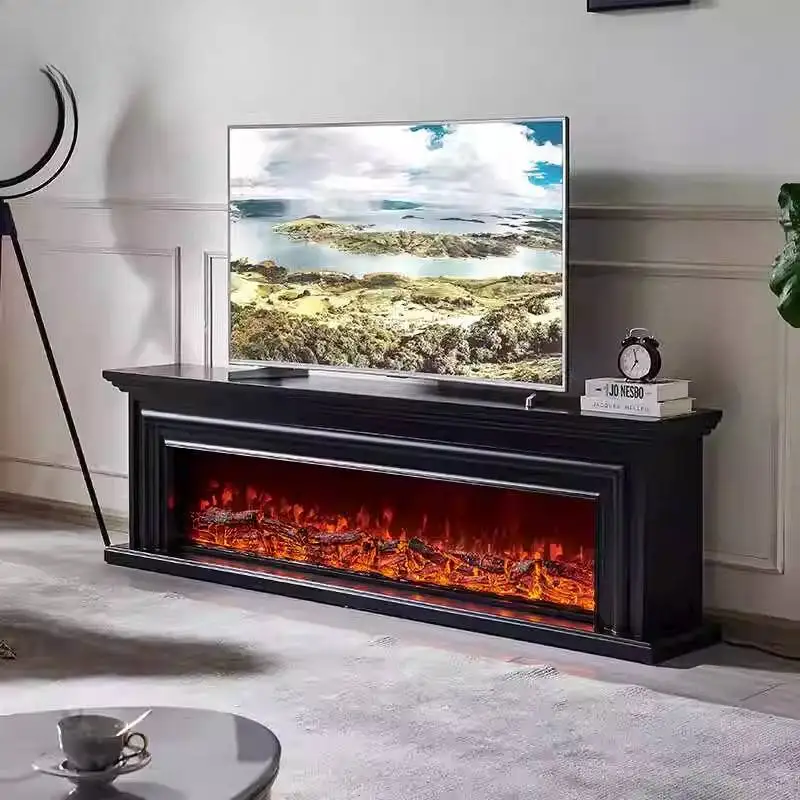 Design Black Fireplace Tv Cabinet Living Room Nordic Unique Tv Cabinet Room Apartments Luxury Mueble Para Televisor Furniture
Design Black Fireplace Tv Cabinet Living Room Nordic Unique Tv Cabinet Room Apartments Luxury Mueble Para Televisor Furniture